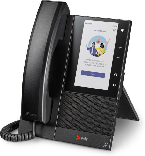 POLY CCX 505 Business Media Phone voor Microsoft Teams met PoE-ondersteuning - Afbeelding 2