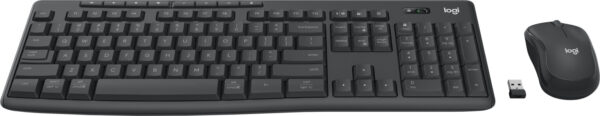 Logitech MK370 Combo for Business toetsenbord Inclusief muis Kantoor RF-draadloos + Bluetooth QWERTY Scandinavisch Grafiet - Afbeelding 2