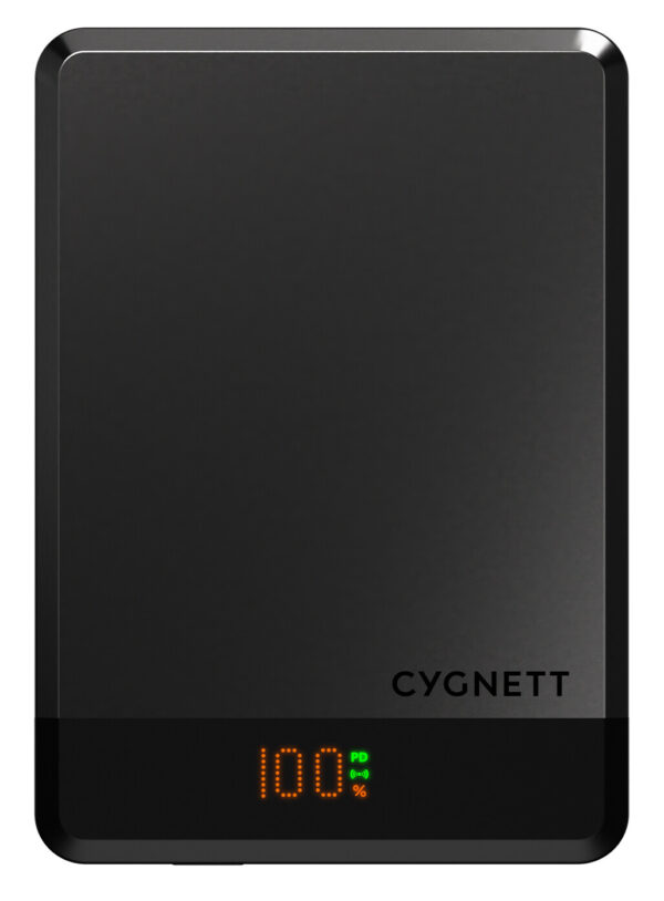 Cygnett CY5278PBCHE powerbank Lithium-Ion (Li-Ion) 10000 mAh Draadloos opladen Zwart - Afbeelding 2