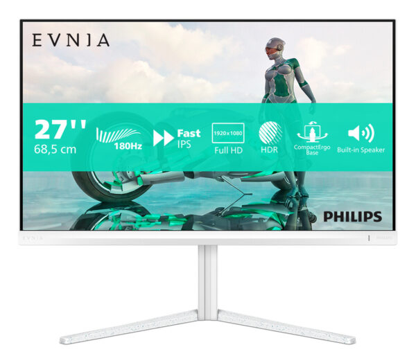 Philips Evnia 27M2N3201A/00 computer monitor 68,6 cm (27") 1920 x 1080 Pixels Full HD LCD Wit - Afbeelding 10