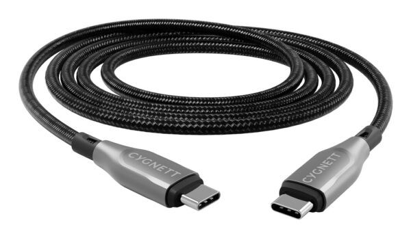 Cygnett CY4678PCTYC USB-kabel USB 2.0 3 m USB C Zwart, Zilver