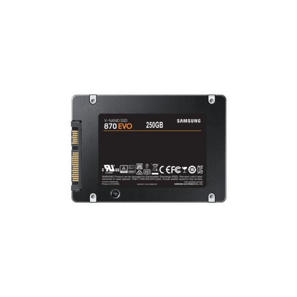 Samsung 870 EVO 250 GB 2.5" SATA III V-NAND