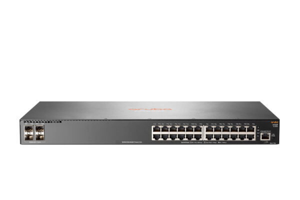 Hewlett Packard Enterprise Aruba 2930F 24G 4SFP+ Managed L3 Gigabit Ethernet (10/100/1000) 1U Grijs