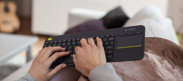 Logitech Wireless Touch Keyboard K400 Plus HTPC-toetsenbord voor tv's met pc-aansluiting - Afbeelding 13