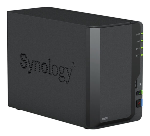 Synology DiskStation DS223 data-opslag-server NAS Desktop Realtek RTD1619B 2 GB DDR4 - Afbeelding 7