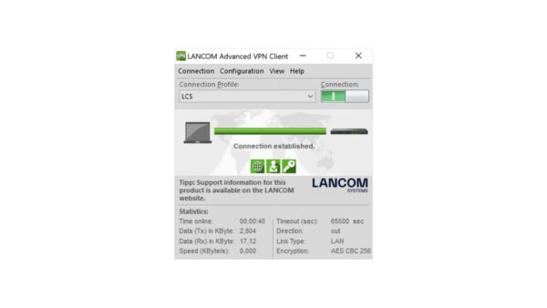 LANCOM Upgrade Advanced VPN Client (WIN, Bulk 25) Netwerkbeheer 25 licentie(s)