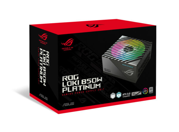 ASUS ROG Loki SFX-L 850W Platinum power supply unit 24-pin ATX Zwart, Zilver - Afbeelding 11