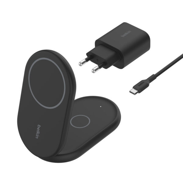 Belkin BoostCharge Hoofdtelefoons, Smartphone Zwart USB Draadloos opladen Snel opladen Binnen