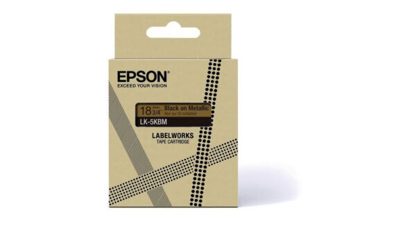 Epson LK-5KBM Zwart, Goud - Afbeelding 3