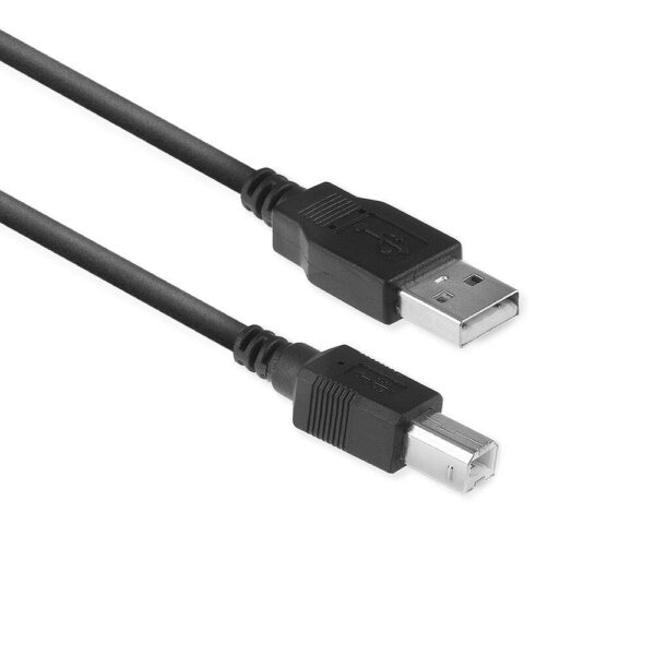 ACT USB 2.0 aansluitkabel A male - B male 1 meter