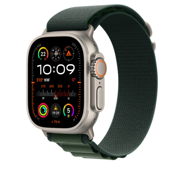 Apple MXMV3ZM/A slimme draagbare accessoire Band Groen Polyester, Spandex, Titanium - Afbeelding 2