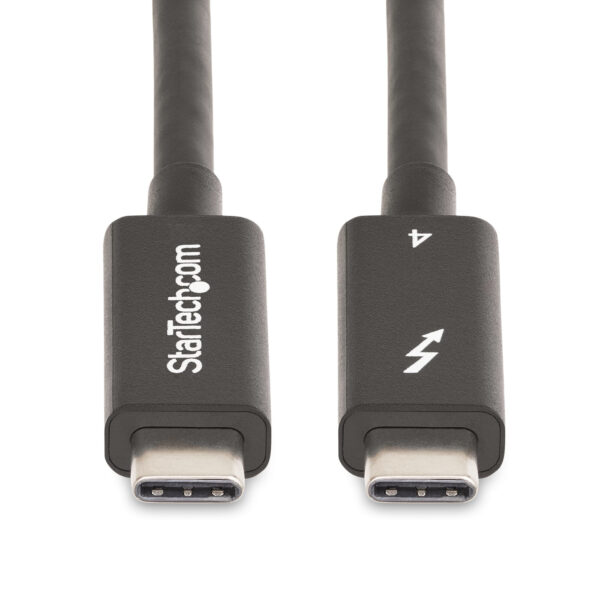 StarTech.com A40G2MB-TB4-CABLE Thunderbolt-kabel 2 m 40 Gbit/s Zwart - Afbeelding 4