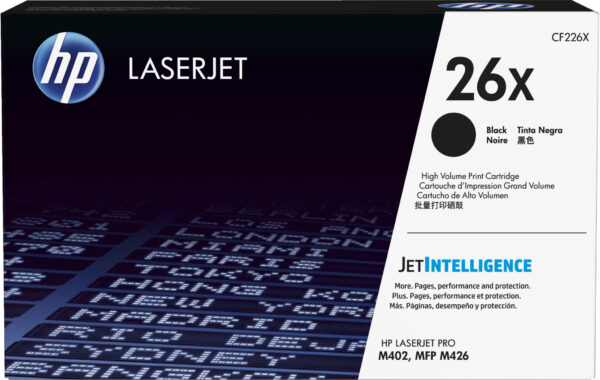 HP 26X originele high-capacity zwarte LaserJet tonercartridge