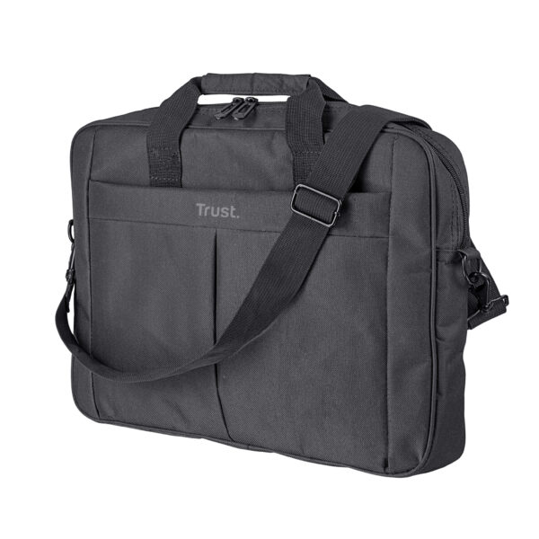 Trust Primo | Laptop Schoudertas | 16 inch | Zwart - Afbeelding 3