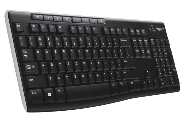 Logitech Wireless Keyboard K270 toetsenbord Universeel RF Draadloos QWERTY Nederlands Zwart - Afbeelding 3