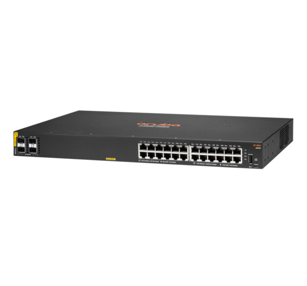 Hewlett Packard Enterprise Aruba 6000 24G Class4 PoE 4SFP 370W Managed L3 Gigabit Ethernet (10/100/1000) Power over Ethernet (Po - Afbeelding 2