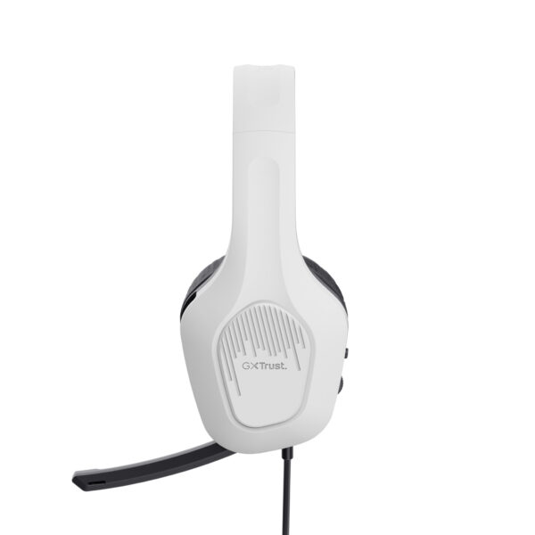 Trust GXT 415W Zirox Headset Bedraad Hoofdband Gamen Wit - Afbeelding 6