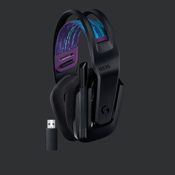 Logitech G G535 Headset Draadloos Hoofdband Gamen Zwart - Afbeelding 5