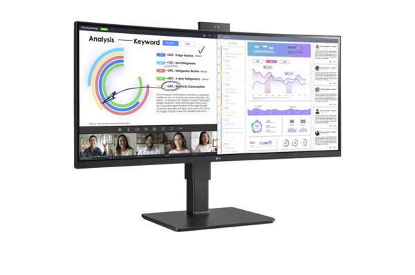 LG 34BQ77QC-B computer monitor 86,4 cm (34") 3440 x 1440 Pixels Wide Quad HD LCD Zwart - Afbeelding 5