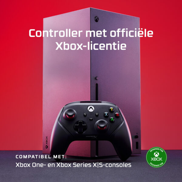 HyperX 6L366AA game controller Zwart USB Gamepad PC, Xbox One, Xbox Series S, Xbox Series X - Afbeelding 3