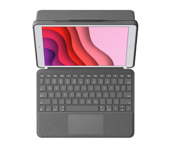 Logitech Combo Touch QWERTZ Zwitsers Smart Connector Grafiet - Afbeelding 2