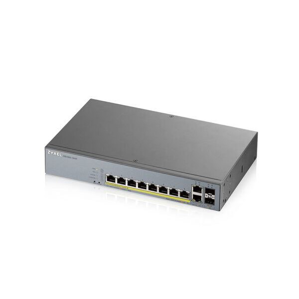 Zyxel GS1350-12HP-EU0101F netwerk-switch Managed L2 Gigabit Ethernet (10/100/1000) Power over Ethernet (PoE) Grijs - Afbeelding 3