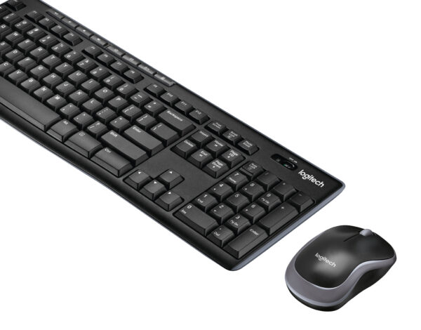 Logitech Wireless Combo MK270 toetsenbord Inclusief muis Thuis USB QWERTY Brits Engels Zwart - Afbeelding 2