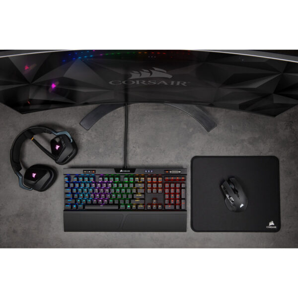 Corsair IRONCLAW RGB muis Gamen Rechtshandig RF Wireless + Bluetooth + USB Type-A Optisch 18000 DPI - Afbeelding 4