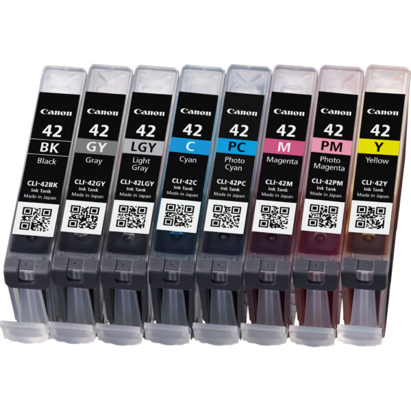 Canon 6384B010 inktcartridge 8 stuk(s) Origineel Normaal rendement Zwart, Cyaan, Grijs, Licht Grijs, Magenta, Foto cyaan, Foto m