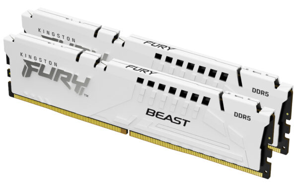 Kingston Technology FURY Beast 64GB 6000MT/s DDR5 CL36 DIMM (set van 2) White EXPO