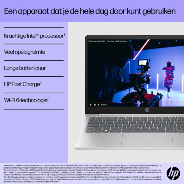 HP 14-ep0035nd Intel® Core™ i5 i5-1235U Laptop 35,6 cm (14") Full HD 8 GB DDR4-SDRAM 512 GB SSD Wi-Fi 6E (802.11ax) Windows 11 H - Afbeelding 14