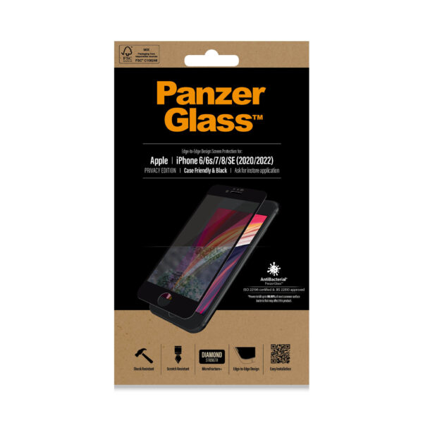 PanzerGlass P2679 scherm- & rugbeschermer voor mobiele telefoons Doorzichtige schermbeschermer Apple 1 stuk(s) - Afbeelding 2