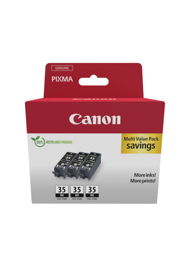 Canon 1509B028 inktcartridge 3 stuk(s) Origineel Zwart