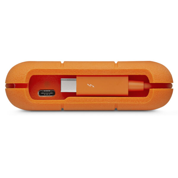 LaCie Rugged Secure externe harde schijf 2 TB 2.5" USB Type-C 3.2 Gen 1 (3.1 Gen 1) Oranje, Wit - Afbeelding 5