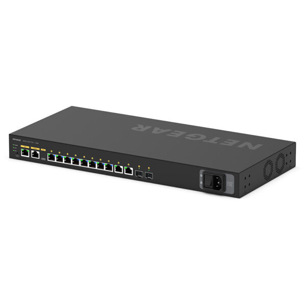 NETGEAR M4250-10G2F Managed L2/L3 Gigabit Ethernet (10/100/1000) Power over Ethernet (PoE) 1U Zwart - Afbeelding 2