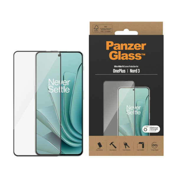 PanzerGlass OnePlus Nord 3 Doorzichtige schermbeschermer 1 stuk(s) - Afbeelding 2