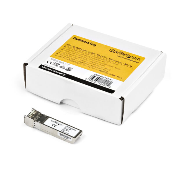 StarTech.com HPE J9150D compatibel SFP+ module - 10GBASE-SR glasvezel optische transceiver - 300 m - Afbeelding 4