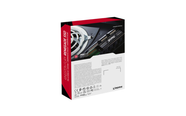 Kingston Technology 4000G RENEGADE PCIe 4.0 NVMe SSD MET HEATSINK - Afbeelding 5