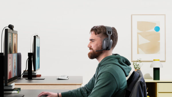 Logitech Zone Vibe Headset Draadloos Hoofdband Oproepen/muziek Bluetooth Grafiet - Afbeelding 6