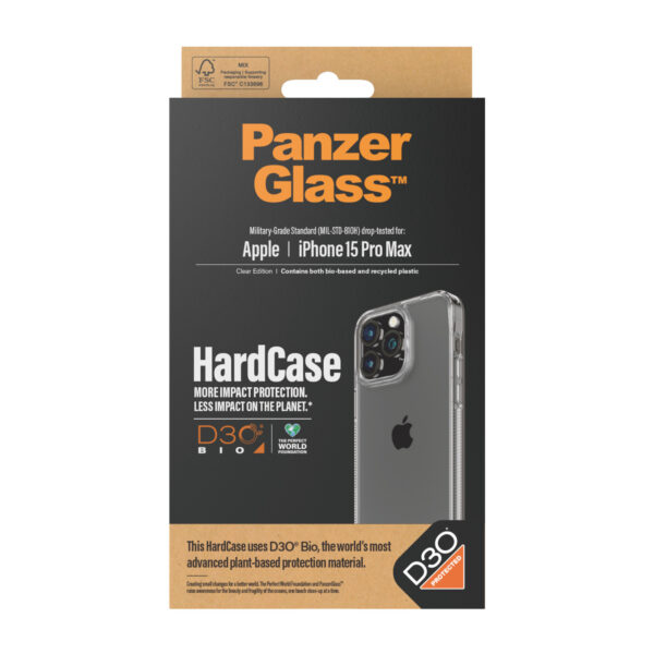 PanzerGlass HardCase with D30 mobiele telefoon behuizingen Hoes Transparant - Afbeelding 3