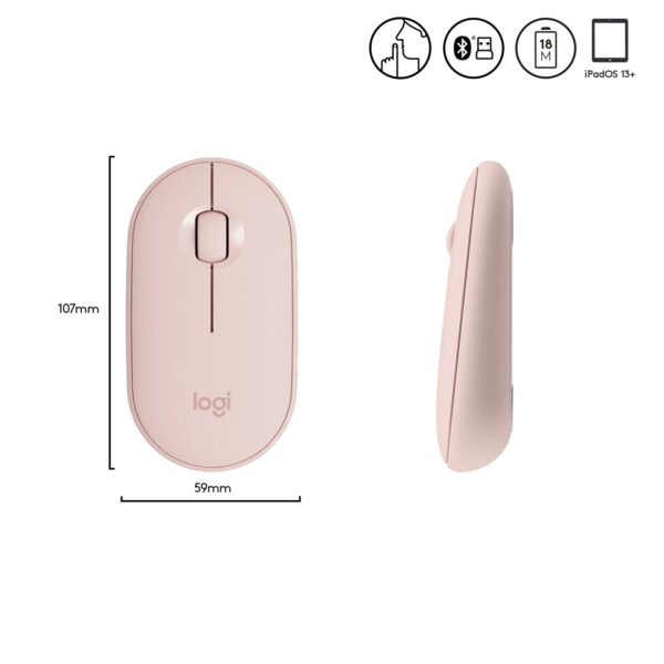 Logitech Pebble M350 Wireless Mouse - Afbeelding 5