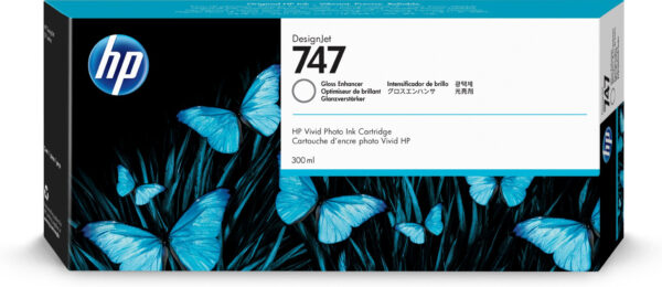 HP 747 glansverhogende DesignJet inktcartridge, 300 ml - Afbeelding 11