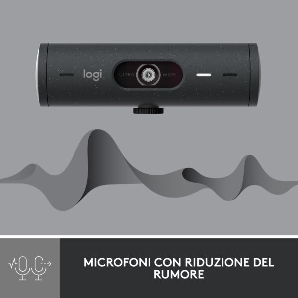 Logitech Brio 500 webcam 4 MP 1920 x 1080 Pixels USB-C Grafiet - Afbeelding 17