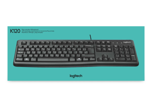 Logitech Keyboard K120 Comfortabel en stil typen - Afbeelding 17