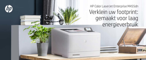 HP Color LaserJet Enterprise M455dn, Kleur, Printer voor Bedrijf, Print, Compact formaat; Optimale beveiliging; Energiezuinig; D - Afbeelding 4