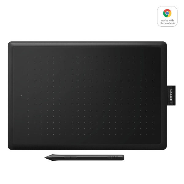 Wacom One by Medium grafische tablet Zwart 2540 lpi 216 x 135 mm USB - Afbeelding 2