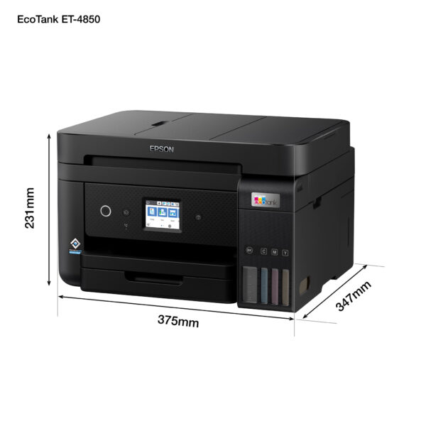 Epson EcoTank ET-4850 A4 multifunctionele Wi-Fi-printer met inkttank, inclusief tot 3 jaar inkt - Afbeelding 7