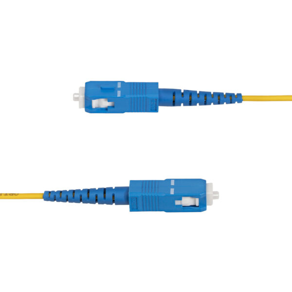 StarTech.com 3m LC naar SC (UPC) OS2 Single Mode Simplex Glasvezel Kabel, 9/125µm, Laser Optimized, 40G/100G, Flexibel Buigen, L - Afbeelding 5