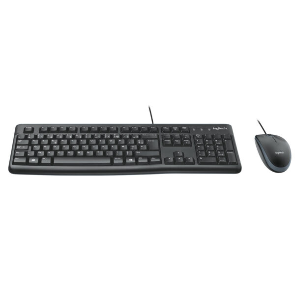 Logitech Desktop MK120 toetsenbord Inclusief muis Kantoor USB AZERTY Belgisch Zwart - Afbeelding 2