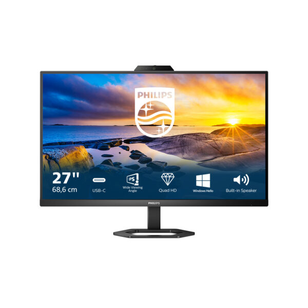 Philips 5000 series 27E1N5600HE/00 computer monitor 68,6 cm (27") 2560 x 1440 Pixels Quad HD LCD Zwart - Afbeelding 10